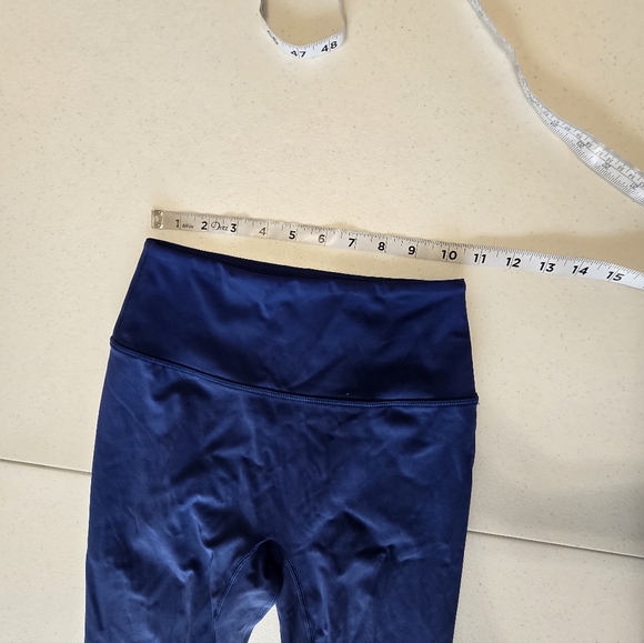 Bylt Basics Metta High Waist Legging In Energy Blue Women's XS Yoga Gym Workout - Picture 5 of 13